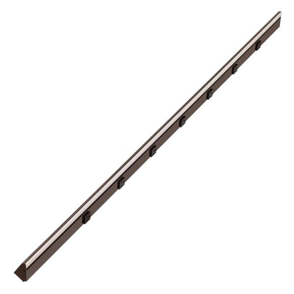 60.5" 27.5 watt 120 volt Tunable Bronze Remote Power Series LED Lighted Power Strip
